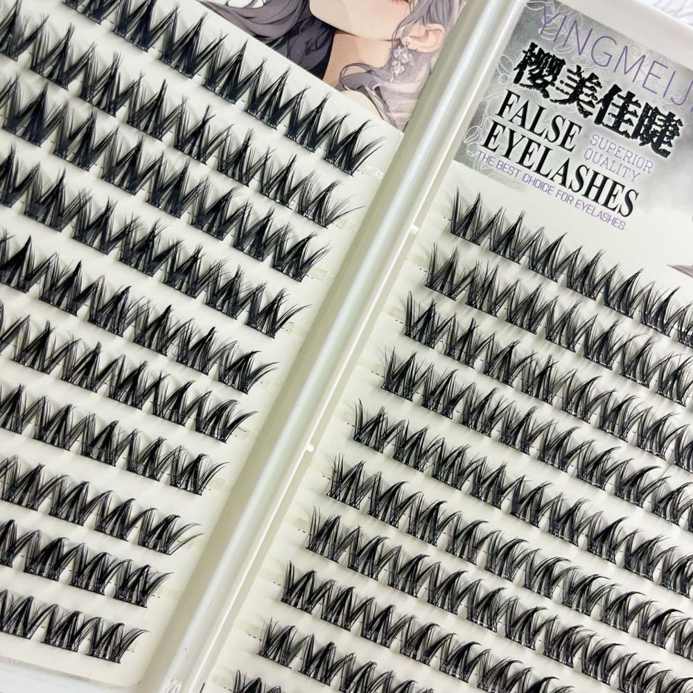 Eyelash Extension No 11 - 100/130/200 مجموعة رموش صناعية سوداء ذاتية