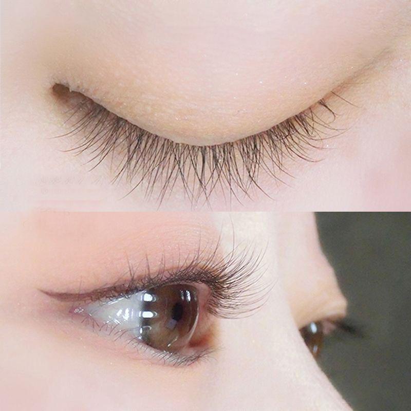 Eyelash Extension No 11 - رموش صناعية سوداء ذاتية اللصق، لطيفة،