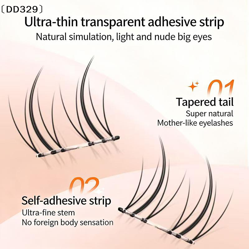 رموش صناعية سوداء ذاتية اللصق، - مراجعة Eyelash Extension No 11 وسعره