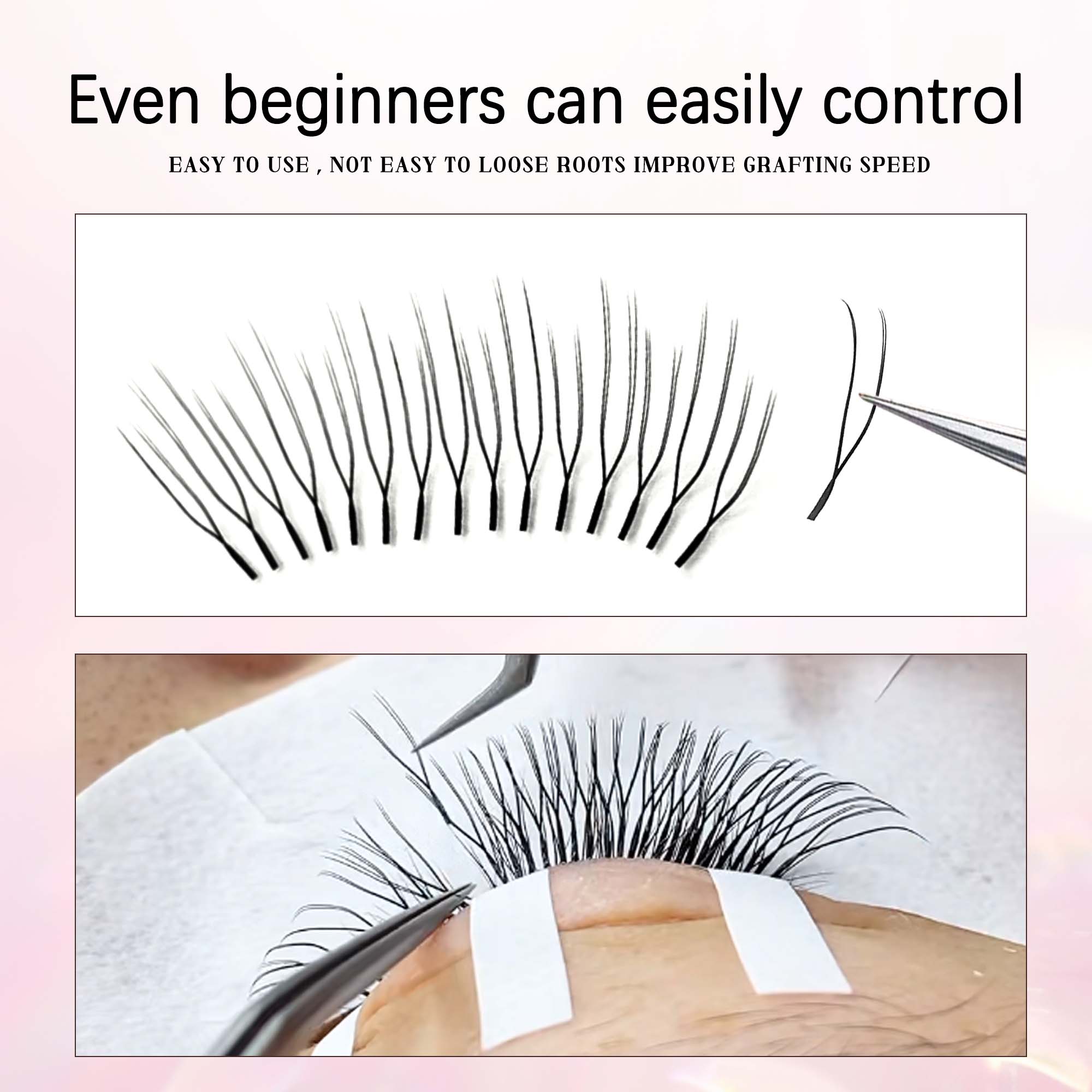 CoMango رموش U YY رموش اصطناعي - مراجعة Eyelash Extension Yelix وسعره