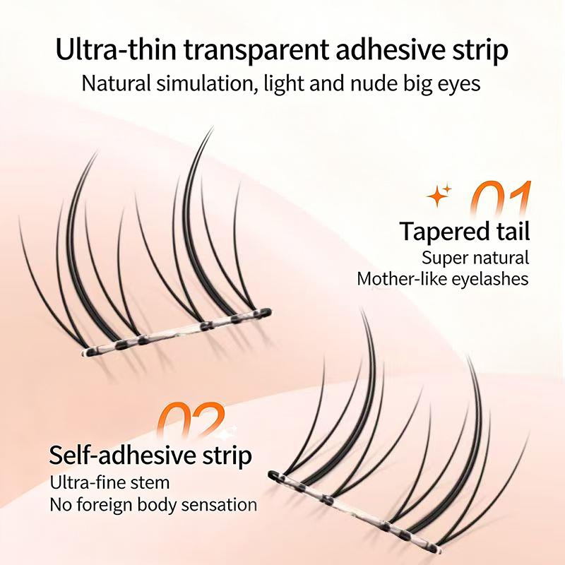 رموش صناعية سوداء ذاتية اللصق  - مراجعة Eyelash Extension No 11 وسعره