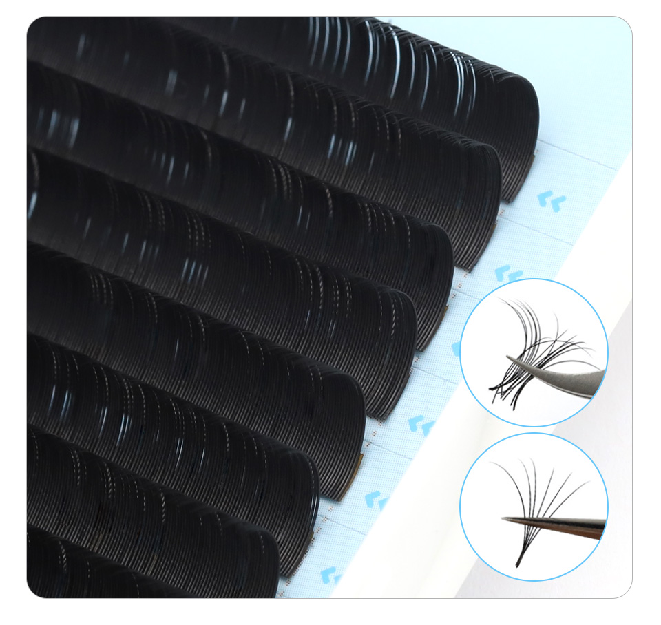 رموش AGUUD J B C D كيرل فوليوم - مراجعة Eyelash Extension Korea Natural وسعره