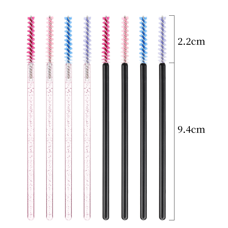 50 قطعة فرشاة ماكياج رمش المتا - مراجعة Eyelash Extension Vendor وسعره