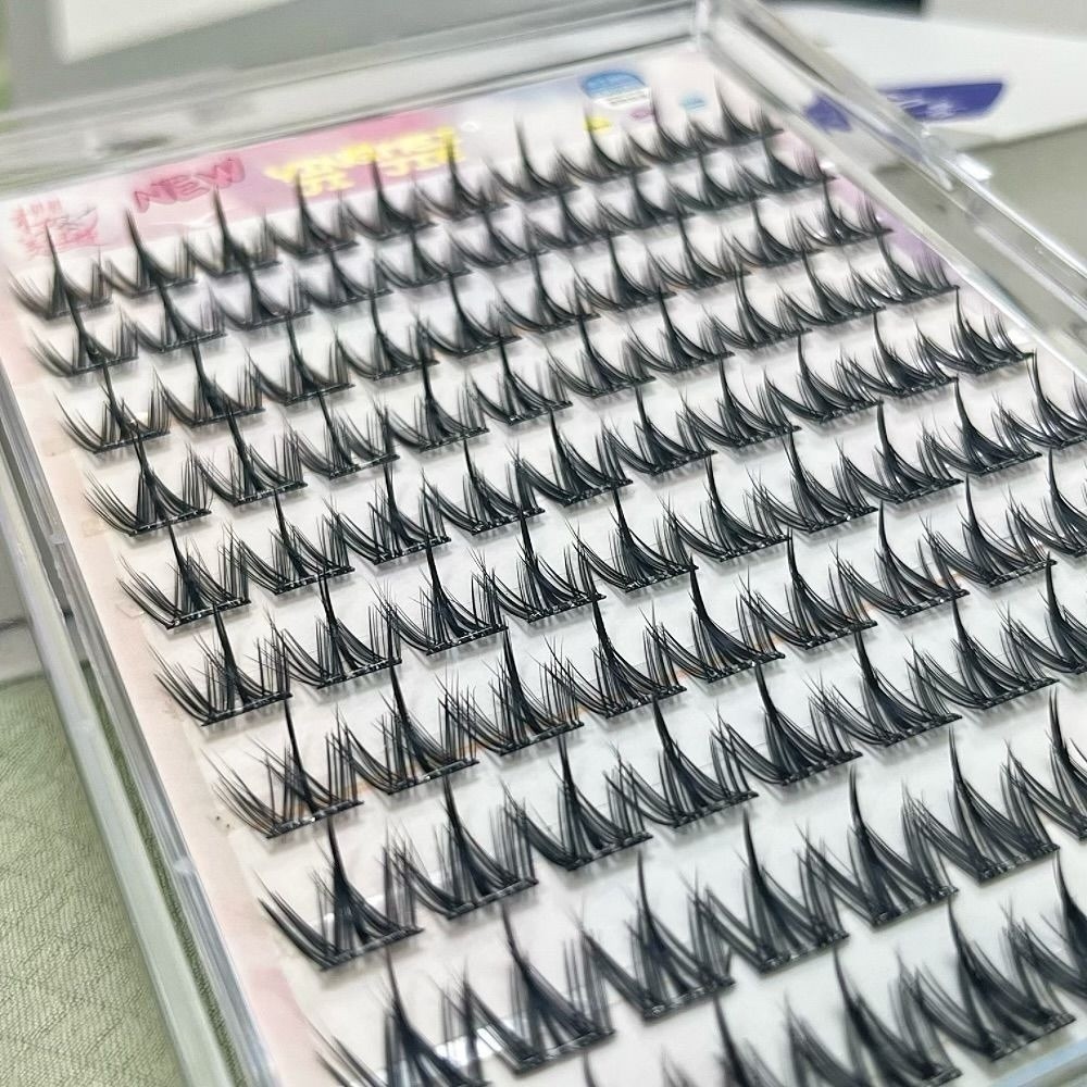 100/130/200 مجموعة رموش صناعية - مراجعة Eyelash Extension No 11 وسعره