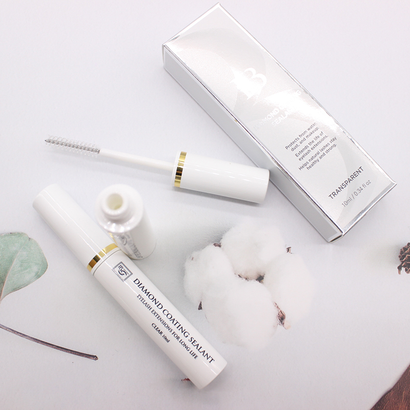 IB الماس طلاء مانع التسرب رمش  - مراجعة Eyelash Extension Korea Natural وسعره