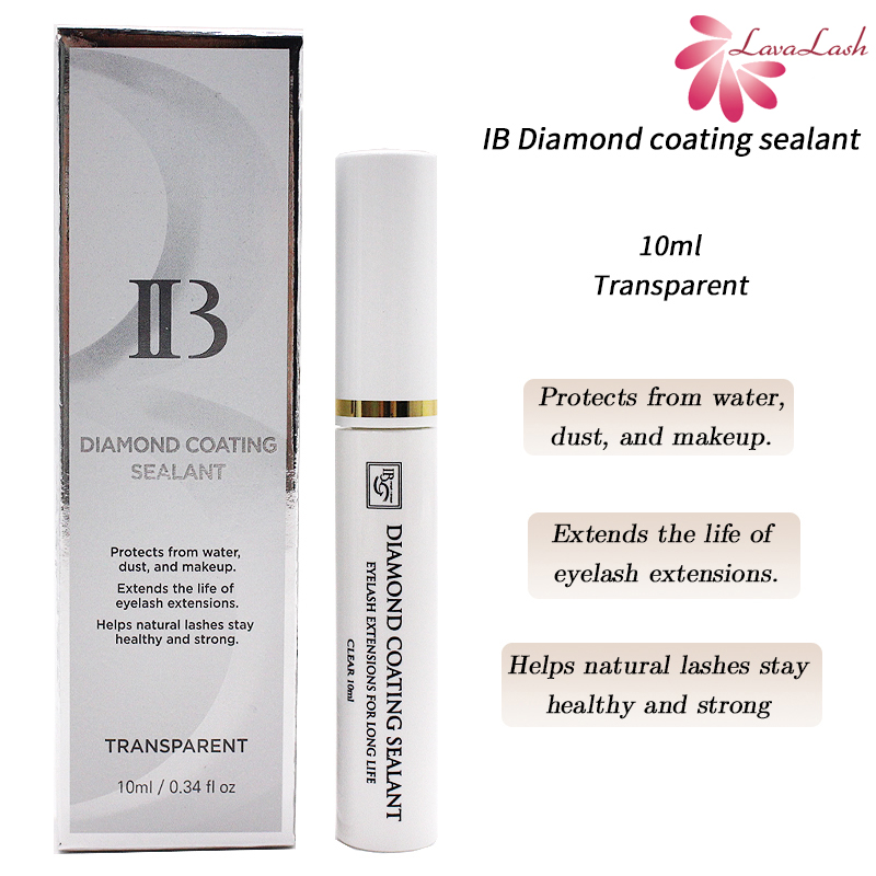 IB الماس طلاء مانع التسرب رمش  - مراجعة Eyelash Extension Korea Natural وسعره