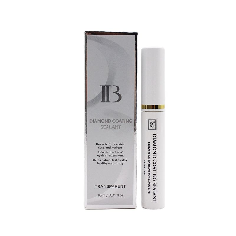 IB الماس طلاء مانع التسرب رمش  - مراجعة Eyelash Extension Korea Natural وسعره