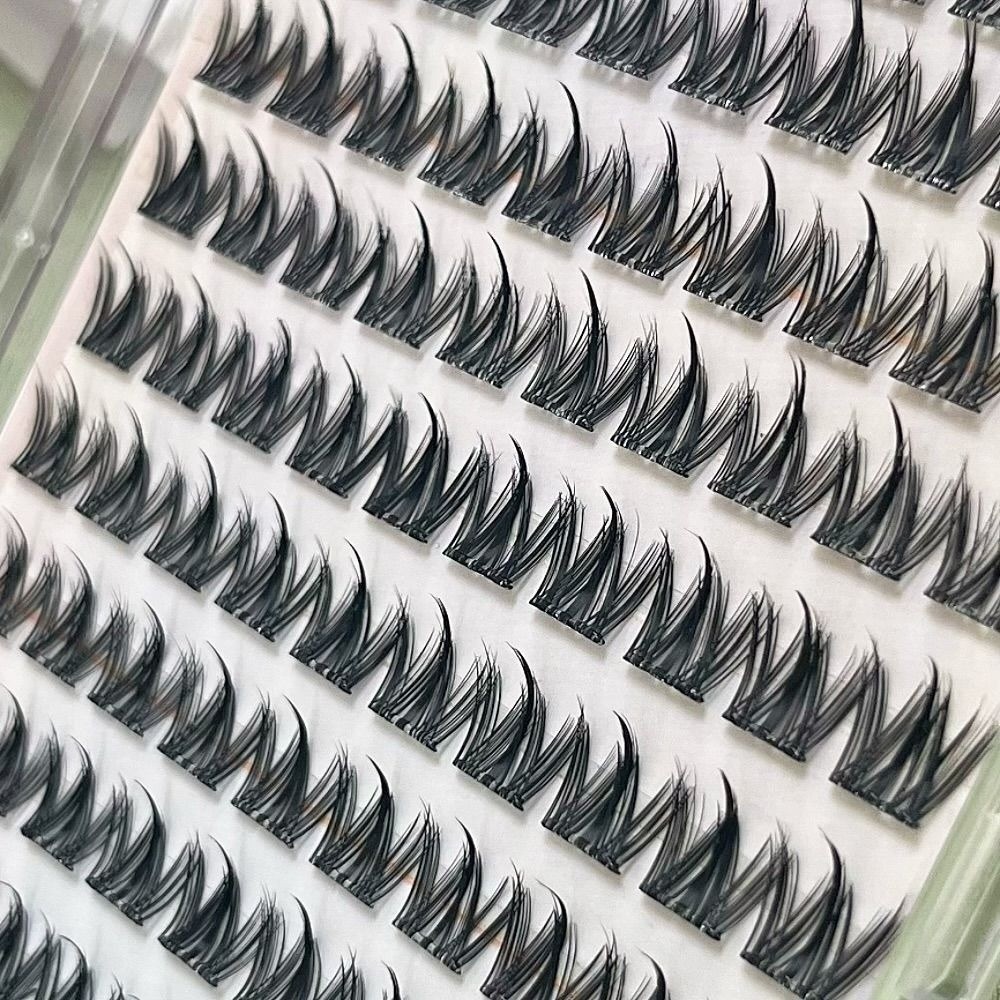 100/130/200 مجموعة رموش صناعية - مراجعة Eyelash Extension No 11 وسعره