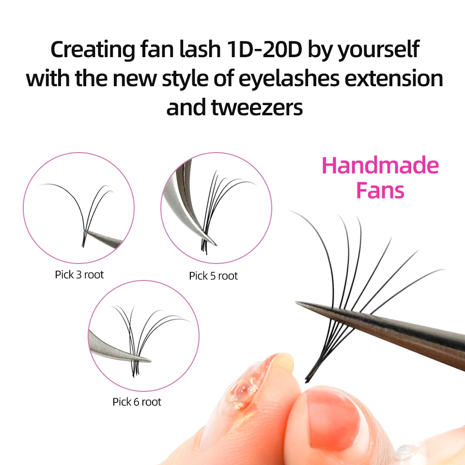 RUJADE 10 صواني/مجموعة بالجملة - مراجعة Eyelash Extension Korea Natural وسعره