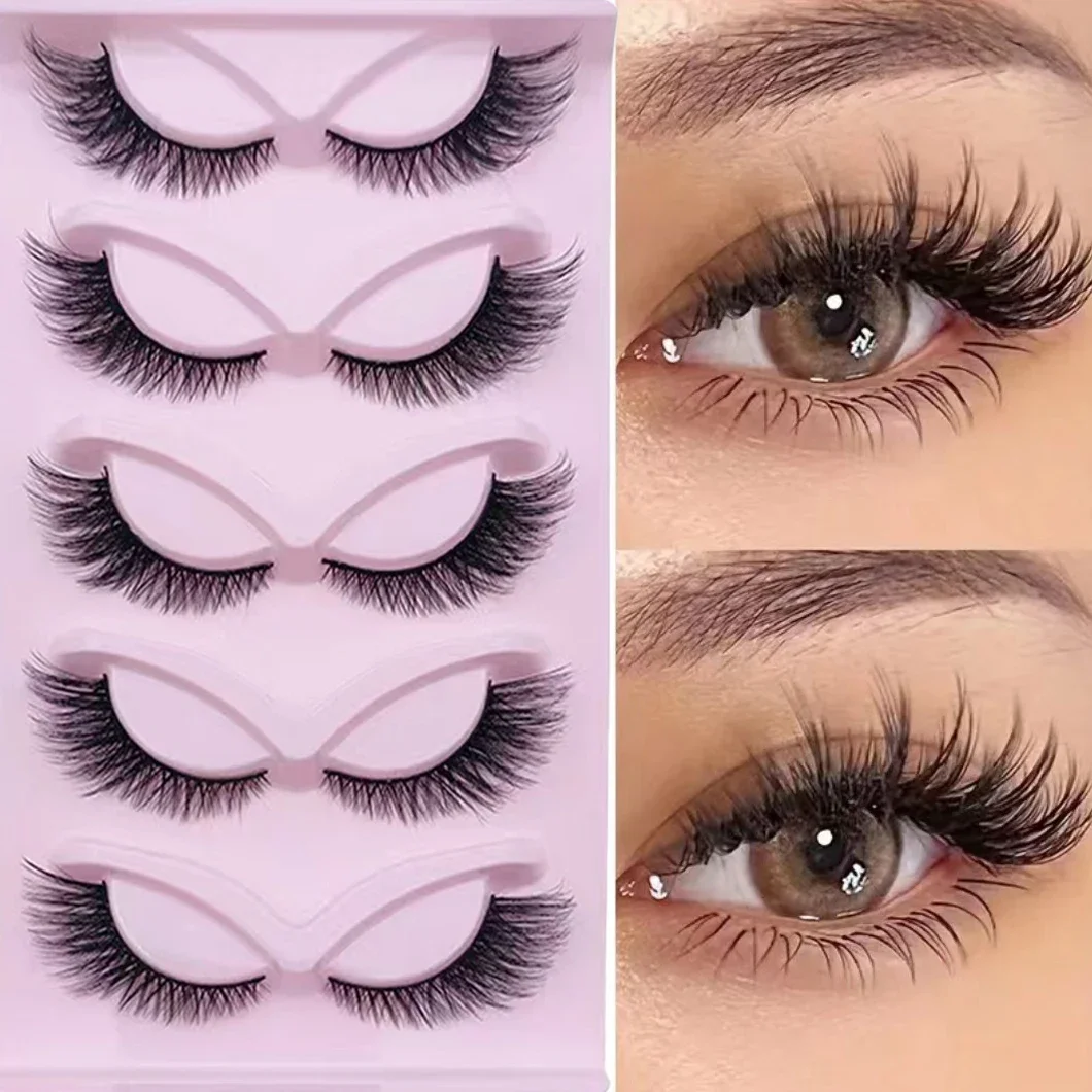 وصلات رموش صناعية ناعمة ، رموش - مراجعة Eyelash Extension Cat Eye Wispy وسعره