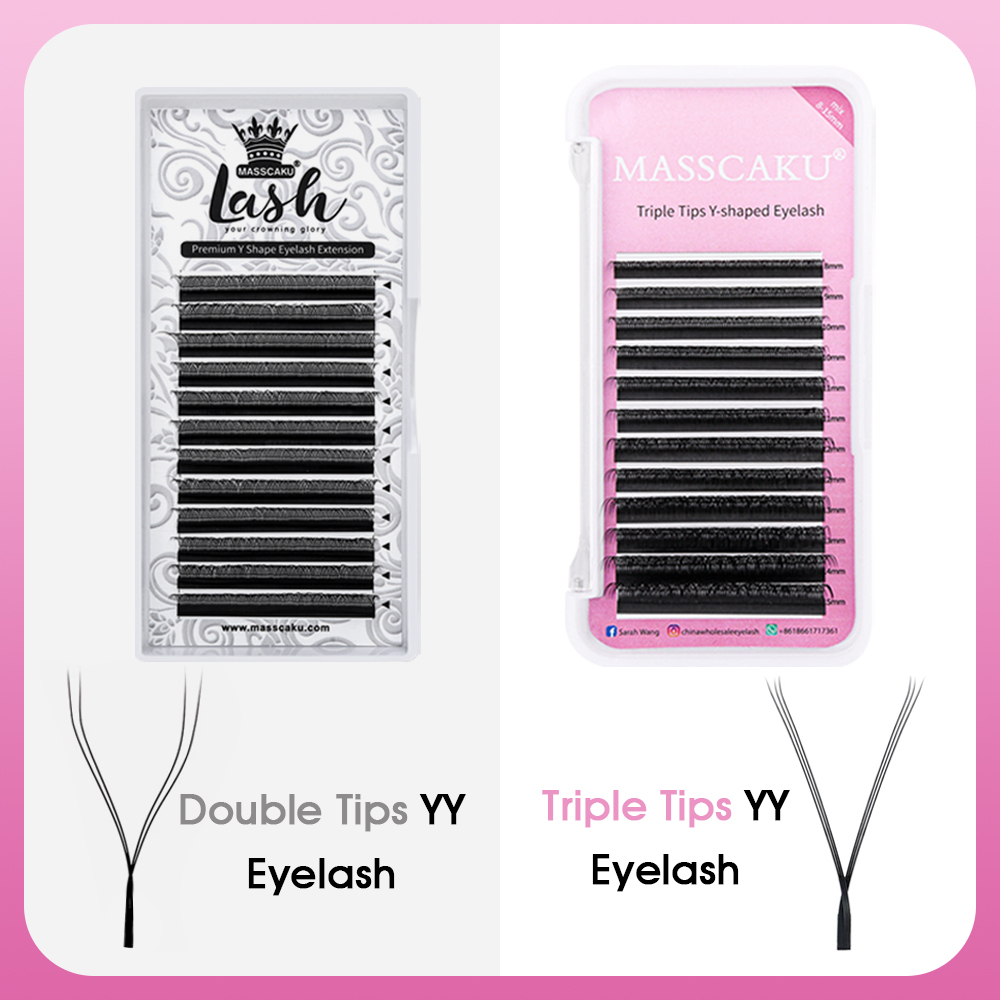 وصلات رموش MASSCAKU ، رموش من  - مراجعة Eyelash Extension Korea Natural وسعره