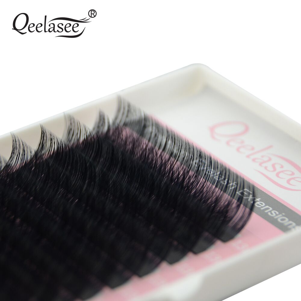 Qeelasee فو المنك الفردية رمش  - مراجعة Eyelash Extension Yelix وسعره