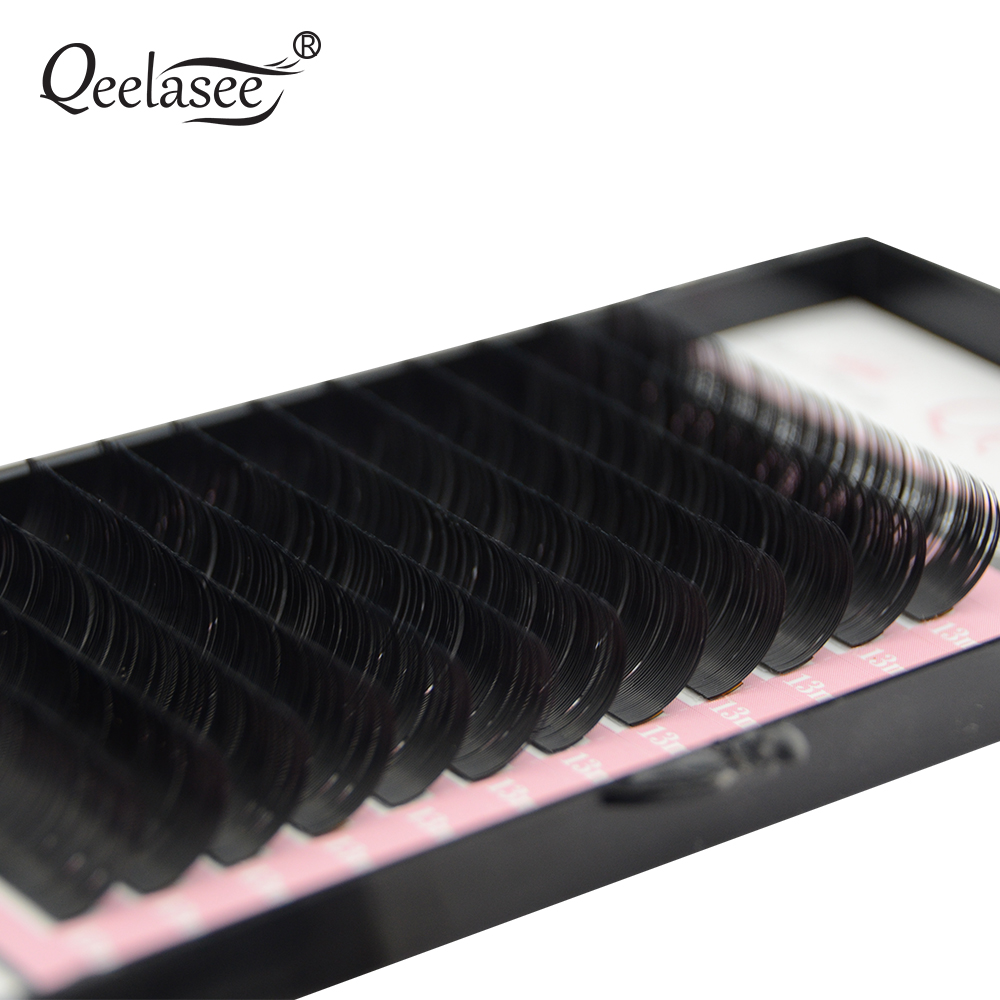 Qeelasee فو المنك الفردية رمش  - مراجعة Eyelash Extension Yelix وسعره
