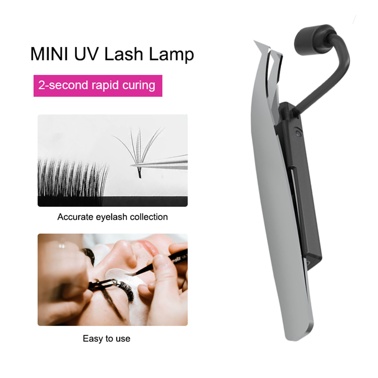 مصباح LED لرموش العين بقوة 1 و - مراجعة Eyelash Extension Repair وسعره