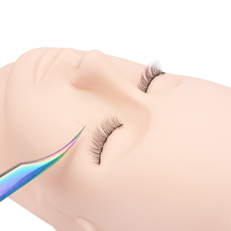 رأس تدريب لتمديد الرموش، نموذج - مراجعة Eyelash Extension Class وسعره