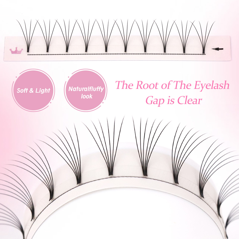 روجاد صواني رموش فوليوم روسية  - مراجعة Eyelash Extension Korea Natural وسعره