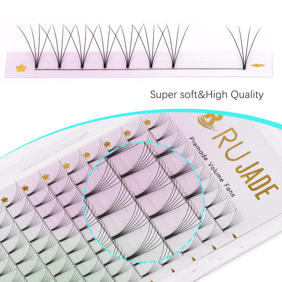 روجاد صواني رموش فوليوم روسية  - مراجعة Eyelash Extension Korea Natural وسعره