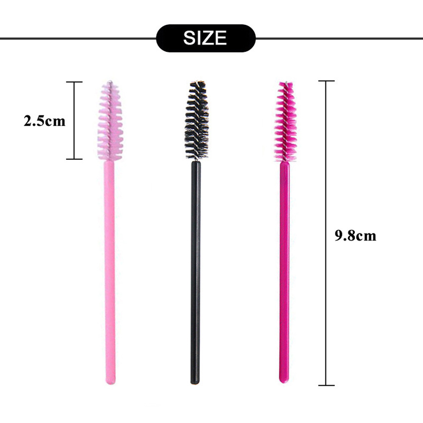 100 قطعة المتاح مايكرو رمش فرش - مراجعة Eyelash Extension Vendor وسعره